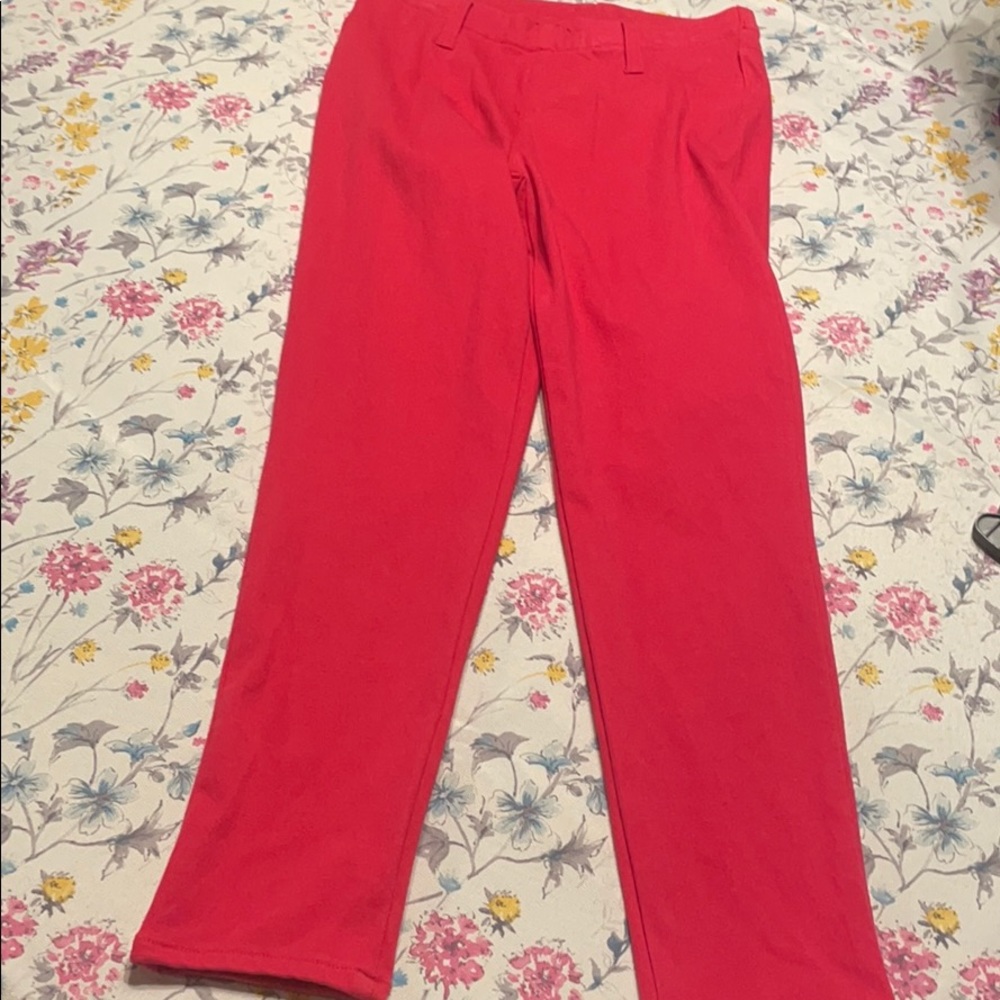 Faded Glory pink jeggins, size Small (4-6)